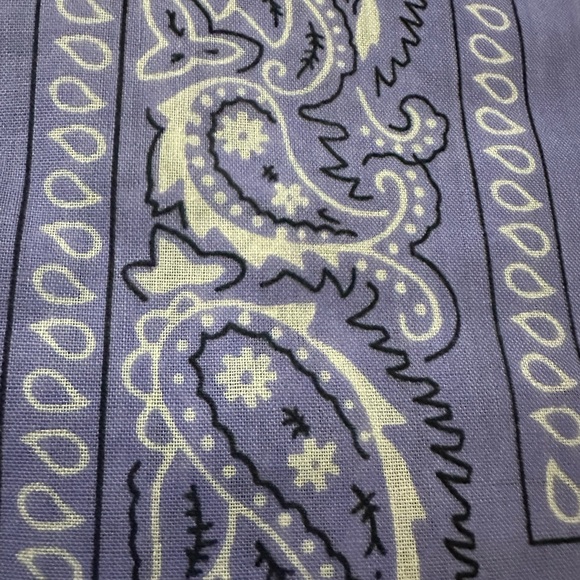 π π― cotton purple bandana - Picture 5 of 5
